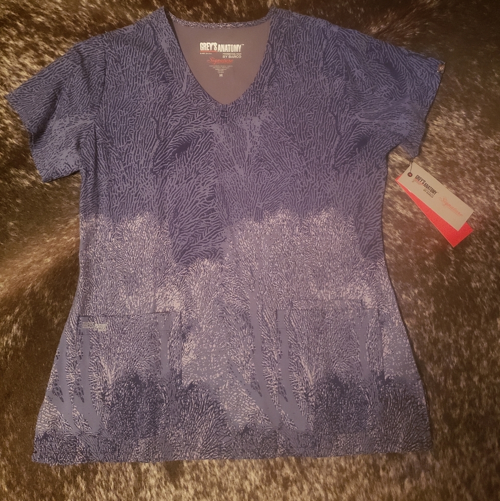 BRAND NEW Greys Anatomy scrub top